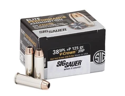 Coming To Catch Exclusive Sig Sauer Special P Grain Jacketed