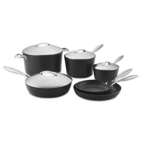 SCANPAN Professional Nonstick 10 Piece Cookware Set Williams Sonoma