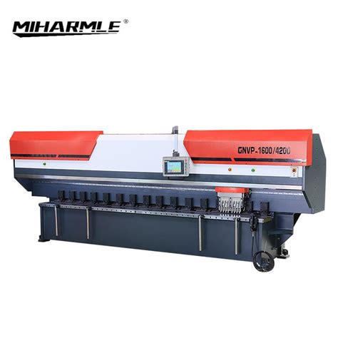 Vertical Metal Grooving Machine V Groove Machine Industrial Steel