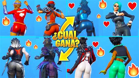 👉el Culturismo De Estas Skins Femeninas Es Tremendo🔥 Fortnite