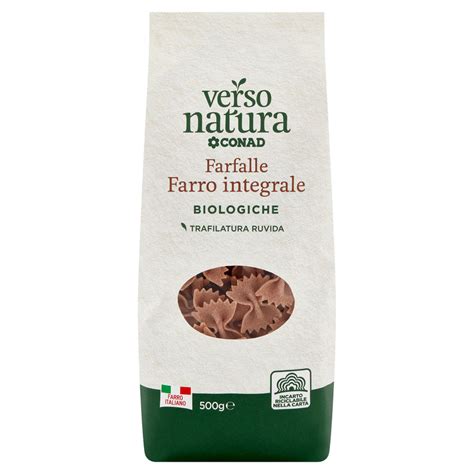 Farfalle Integrali Di Farro Verso Natura Bio Conad