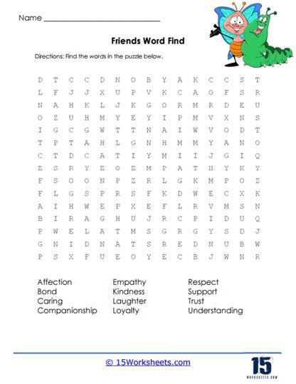 Friendship Worksheet Pdf Teaching Resource Twinkl Usa Worksheets