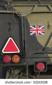 British Military Trailer Detail Stock Photo Shutterstock