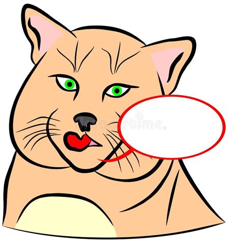 Cat Licking Person Stock Illustrations 9 Cat Licking Person Stock