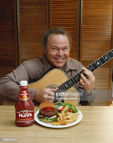 American Country Musician Roy Clark In An Advertising Session For