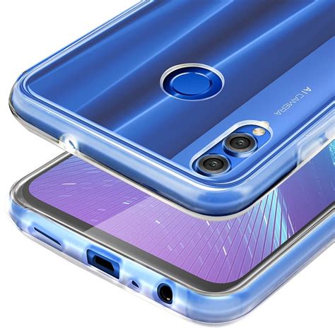 HUAWEI HONOR 8X FUNDA CARCASA DOBLE TRANSPARENTE CON PROTECCION TOTAL