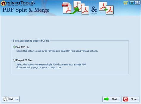 Pdf Split Merge Software Procedural Screenshots Sysinfo