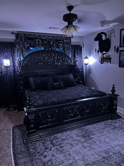 Pin By Sheryl On Gothalicious Dark Home Decor Gothic Decor Bedroom