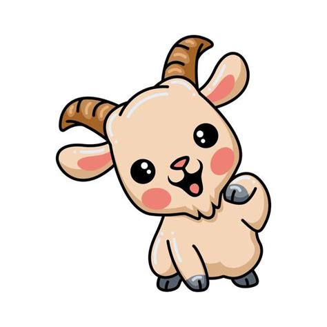 Cute Goat Clipart