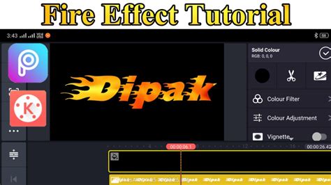 Kinemaster Fire Effect Tutorial PicsArt KineMaster Fire Effect