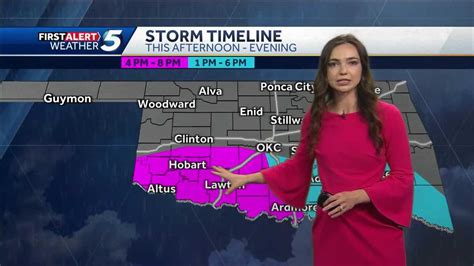 TIMELINE: Oklahoma could see severe storms, snow on Thursday