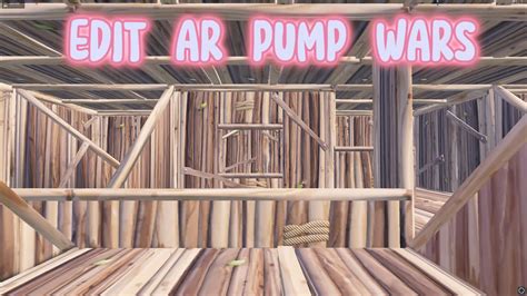 Edit Ar Pump Wars 0918 4434 7538 By Djaywyd Fortnite Creative Map Code Fortnitegg