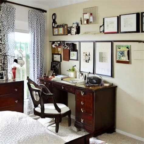 Bedroom Office Ideas Byretreat