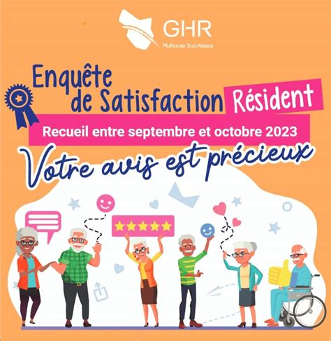 Enquête de satisfaction nos résidents sexpriment sur la qualité de