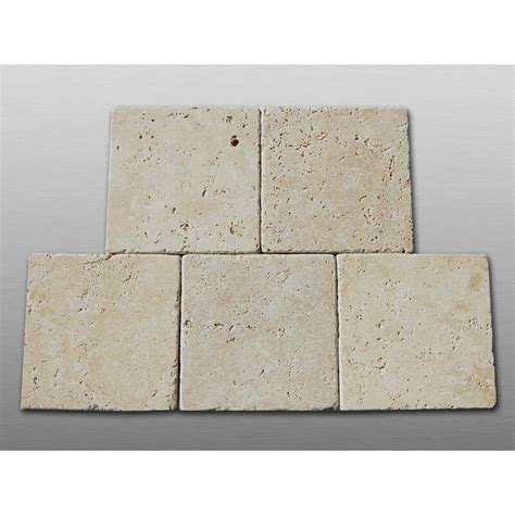 Mcstone Travertin Beige Light Select Fliese X Getrommelt Im Nat