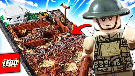 I Built A Lego Ww Trench Battle In How Long Youtube