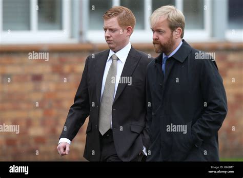 Cilla Blacks Sons Jack Willis Left And Ben Willis Arrive For The