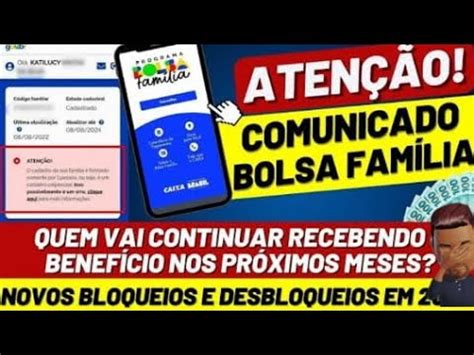 Bolsa família Bloqueado Cancelado você quer saber o que fazer onde