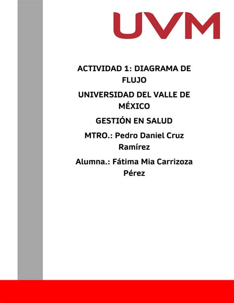 A Fmcp Act Gesti N En Salud Actividad Diagrama De Flujo