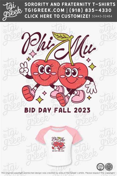 Phi Mu Uofh Bid Day Tgi Greek