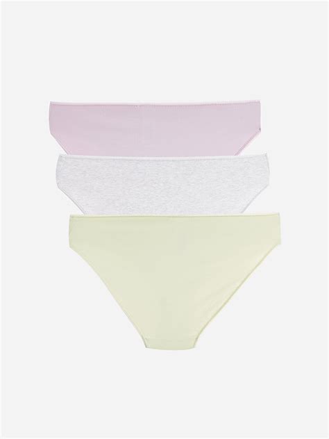 Plain Bikini Briefs 3 Pack W39608Z8 FNN W39608Z8 FNN LC Waikiki