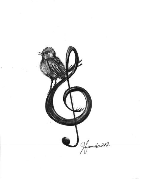 Treble Clef Drawing at PaintingValley.com | Explore collection of ...