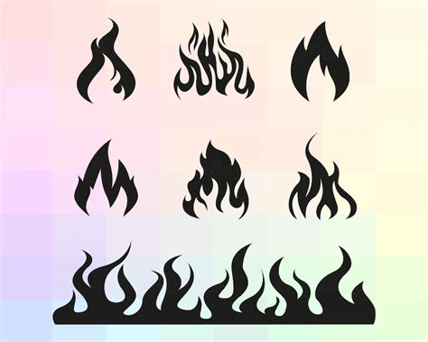 Fire Svg File Fire Clipart Fire Cricut Svg Fire Dxf Etsy | Images and Photos finder