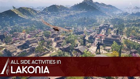 Assassin S Creed Odyssey All Side Activities In Lakonia Youtube