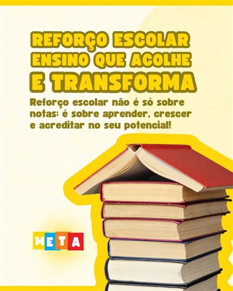 Meta - No Meta, acreditamos que cada aluno tem seu ritmo e sua forma de