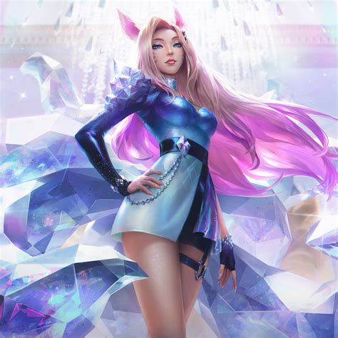 2932x2932 Ahri League Of Legends 4k Game 2020 Ipad Pro Retina Display