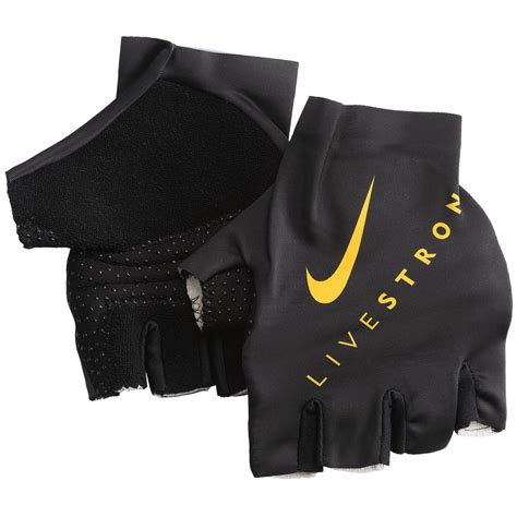 Nike Livestrong Tt Fingerless Cycling Gloves For Men And Women 6186c