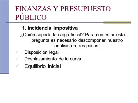 Finanzas y presupuesto público un enfoque ppt