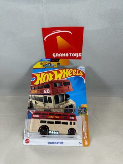 Trouble Decker Fast Transit Hot Wheels Case F B Grana Toys