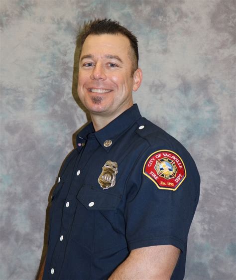 Fire Captain Greg Chaloner Named Vacaville Firefighter Of The Year