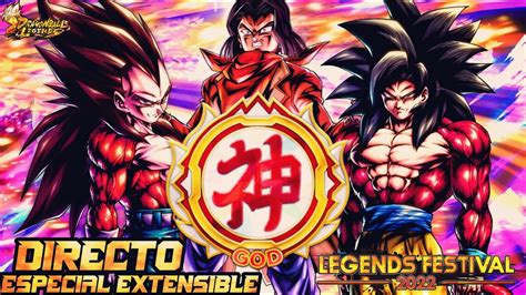 DRAGON BALL LEGENDS DIRECTO ESPECIAL EXTENSIBLE HABRA SEGUNDA PARTE CON