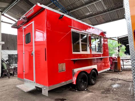 43k Orange Food Trailer For Sale In Austin Texas