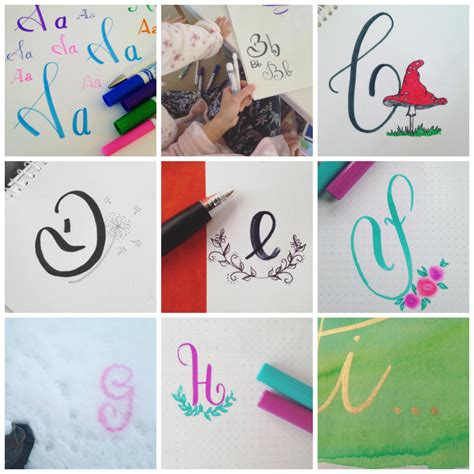 Lettering Abecedario Tipos De Letras Bonitas Os Ensenaremos A Images