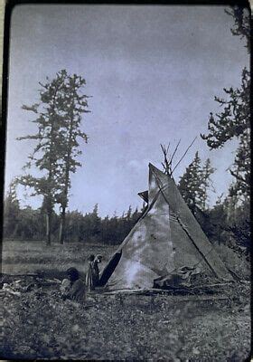 Edward Curtis Cree Camp Lac Les Isles Native American Photography