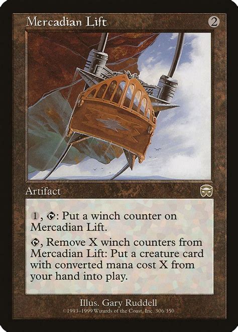 Mercadian Lift Mercadian Masques Magic The Gathering