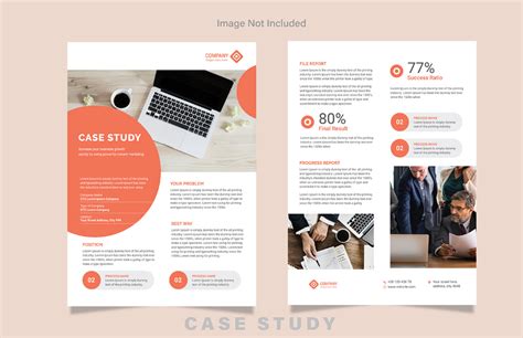 Case Study Template Design On Behance Case Study Template Case Study