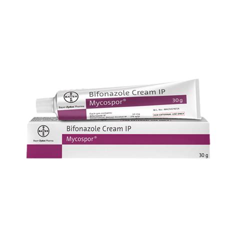 Mycospor Bifonazole Cream for Fungal Skin Conditions