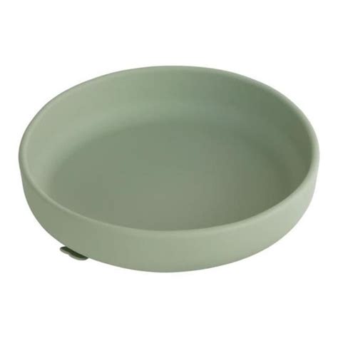 Assiette Plateau Repas Ywei Sage Silicone Vert Mois Et