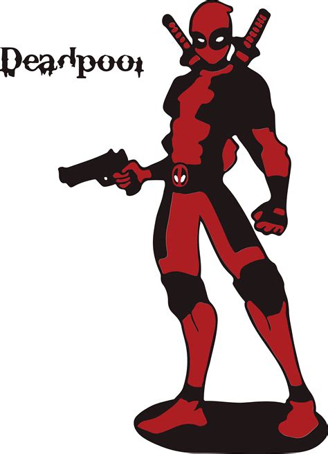 Deadpool Svg Deadpool Layered Item Clipart Marvel Svg Su Inspire