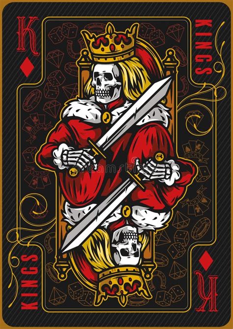 King Of Diamonds Card