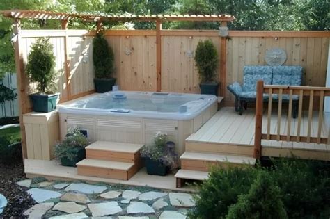 Creative Backyard Hot Tub Privacy Ideas For A Relaxing Oasis