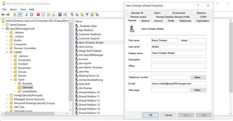 Active Directory Management Tool Easy365Manager