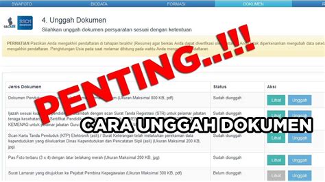 Cara Mengganti Upload Dokumen Cpns Rumah Pendidik