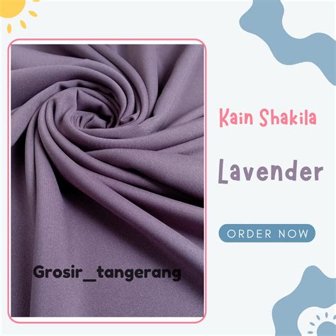 Jual Bahan Kain Shakila M Kain Shakila Strech Premium Shopee