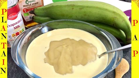 How To Make Green Plantain Porridge Green Plantain Pap Ogi Akamu