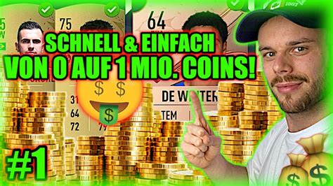 Schnell And Einfach Von 0 Auf 1 Million Coins💰 Ohne Risiko🤑 Beste Fifa